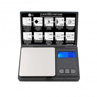 DT M700 BLACK - 0.1G POCKET SCALE
